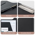 thumbnail image 4 of Carpeta portapapeles Portfolio ProCase A4 de piel Padfolio, 4 of 7