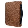 thumbnail image 3 of HELLHERO Faux Leather Texture Church Bible Bag Large Capacity for Christian Prayer Study Outdoor Bible Study, PU Leather Pen Holder Bible Case, 3 of 12