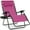 Hot Pink/Black, variant on Best Choice Products Oversized Zero Gravity Chair, Folding Outdoor Patio Recliner w/ Cup Holder - Tan