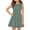 Army Green, variant on YOUYEDIAN Toddler Girls Striped Summer Dress Kids Cute Sleeveless Dresses Teen Casual Patchwork Crew Neck Sundress (Blue, 13-14 Years)