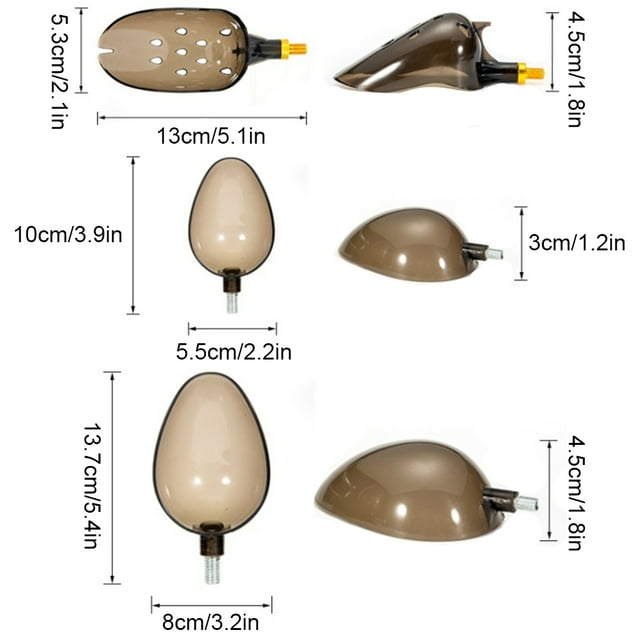 Maoww Appât de Pêche Cuillère de Lancer Lancer Cuillère de Lancer Eau Salée Eau Douce Eau de Mer Roche Lac Poisson Attirail Outils de Nidification Équipement L
