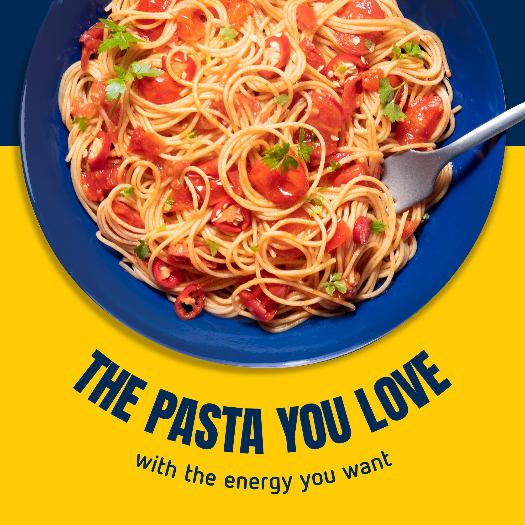 (6 pack) Barilla Protein+ Angel Hair Pasta, Plant Based Pasta, 14.5oz