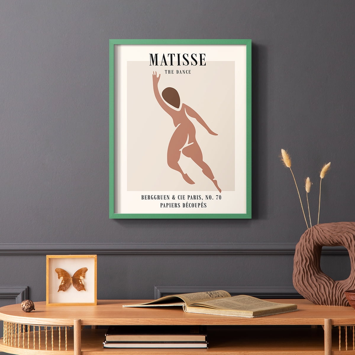 Matisse XCVIII Framed Print - Solid Wood