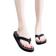 thumbnail image 5 of Womens Sandals Bohemian Beach Flip Flop Sandal Cloth Black 35, 5 of 6