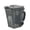 Black, variant on Funny Recycling Bin Coffee Mug, Creative Trash Bin Ceramic Mug with Lid, Novelty Garbage Can Tea Cup with Handle for Office Desk Home Kitchen Coworker Gift Daily Drinks(Yellow)