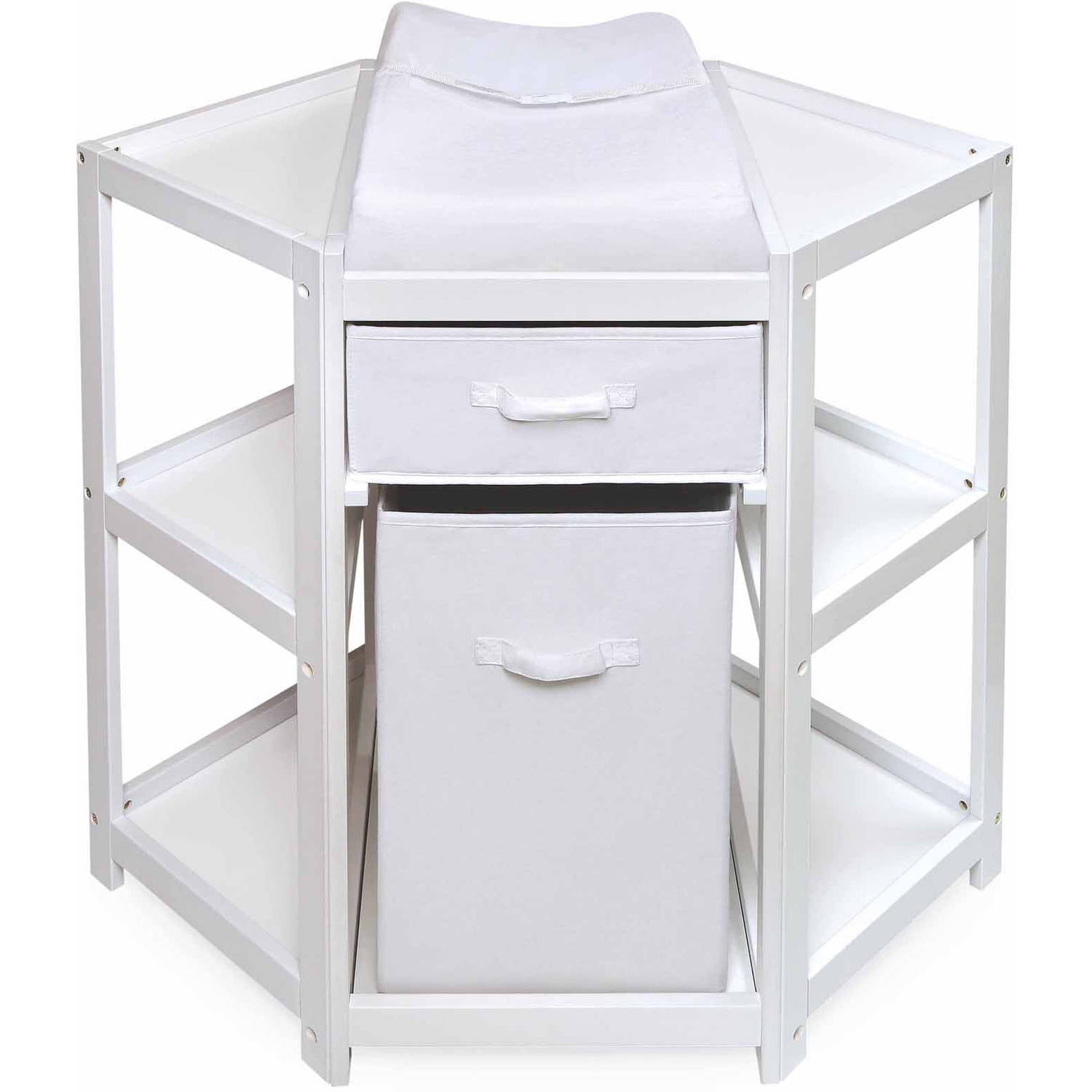 Badger Basket Diaper Corner Baby Changing Table With Hamper And - Badger Basket Diaper Corner Baby Changing Table With Hamper And Basketwhite Walmartcom badger basket diaper corner baby changing table with hamper and - badger basket diaper corner baby changing table with hamper and basketwhite walmartcom