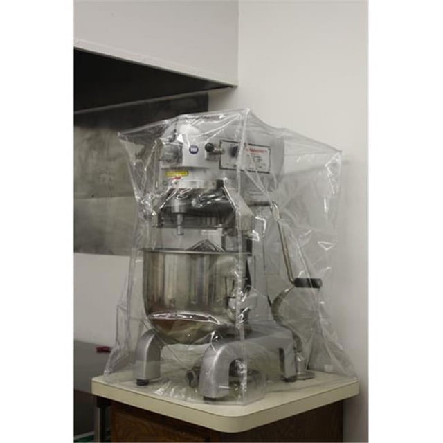 Prairie View MC40 Housses de Mixeur en Vinyle Transparent 40 Qt - 50 x 32 x 22 Po