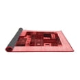 thumbnail image 2 of Ahgly Company Indoor Square Abstract Red Contemporary Area Rugs, 6' Square, 2 of 4