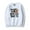 R257225-White, variant on I'm Just A Chill Guy Merch Long Sleeve Crewneck Sweatshirt For Men/Women Unsiex Fashion Winter Streetwear Top