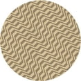 thumbnail image 1 of Ahgly Company Machine Washable Indoor Square Transitional Dark Gold Brown Area Rugs, 3' Square, 1 of 7