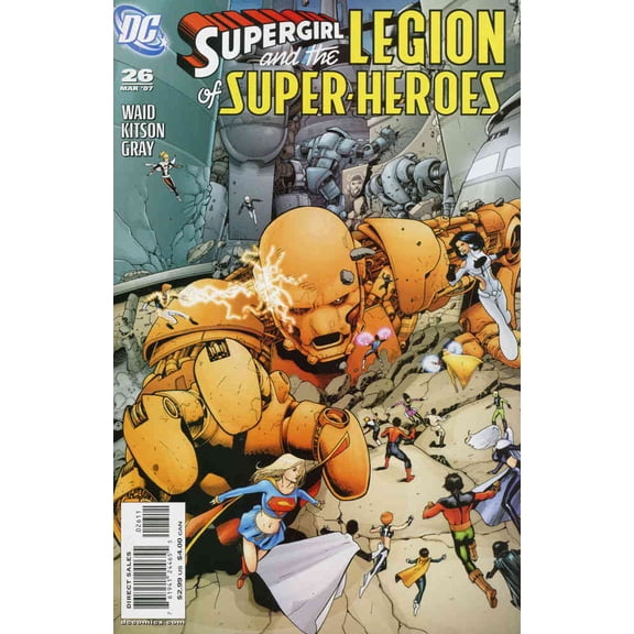 Supergirl and The Legion of Super-Heroes #26 VF ; DC Comic Book