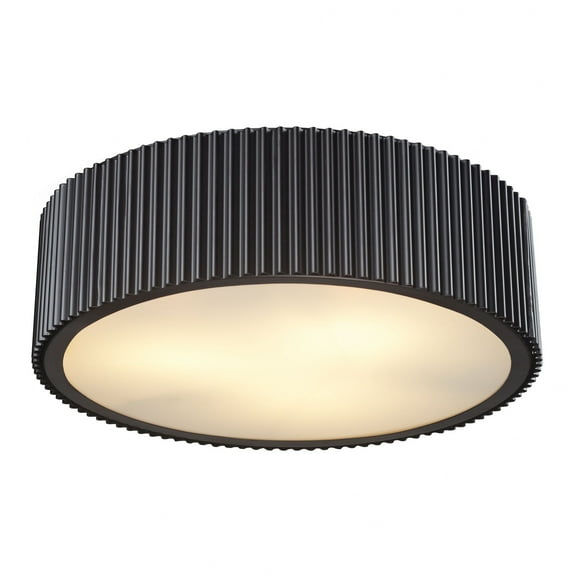Elk Brendon 3 Light Flushmount In Oil Rubbed Bronze 66419/3