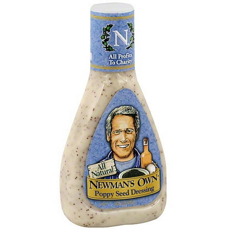 Newman's Own Poppy Seed Dressing, 16 oz (Pack of