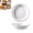 WHITE, variant on Rlwdqumrt Ceramic Pie Pan with Ruffled Edge Non-Stick Baking Dish Family-Sized for Pies Quiches Tarts Easy Clean Kitchen
