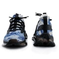 thumbnail image 3 of Blue Chinoiserie Toile Fish Walking Shoes for Men Woman Lightweight Tennis Fashion Elastic Sports Shoes Cushion Basketball Shoes, 3 of 7