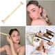 thumbnail image 3 of Vogacara Banda de ajuste para levantamiento de barbilla facial, correas para eliminar arrugas, horquillas ajustables transpirables, herramienta Tratamientos faciales Albaricoque de una sola banda, 3 of 6
