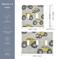 thumbnail image 2 of Yayeee Toggle Light Switch Wall Plate 2-Gang 4.56"x4.48" Decorative Outlet Cover, Trucks Pattern, 2 of 7