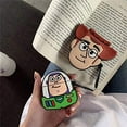 thumbnail image 3 of Compatible with AirPods Case Keychain Full Protective Premium PVC Silicone Cover Fashion Dope Self-Design Tory Story Buzz Skin for AirPods Charging Case (Buzz), 3 of 5