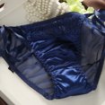 thumbnail image 3 of URMAGIC Girl's 3/4 Cup Front Buckle Gathered Underwired Bra+Panty,Lace Underwear Suit, 3 of 7