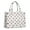 White Cow Fruit, variant on Large Capacity Tote Bag,Gray Cow Expression Pattern Handbag Fashion Luxury Tote Bag,15.7"x13"x 5.1" Inches,Laptop Compatible