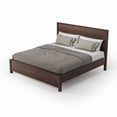 thumbnail image 1 of Standard Baja Solid Wood Bed - King Size - Walnut Finish, 1 of 8