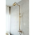 thumbnail image 2 of Kingston Brass CCK6178 Kingston Brass CCK6178 Rain Drop Shower, Satin Nickel, 2 of 4