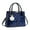 Blue, variant on Womens Purses and Handbags Leopard Print Shoulder Bags Ladies Top Handle Satchel Tote Bag