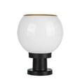 thumbnail image 3 of Waterproof Solar LED Bollard Light Outdoor Garden Yard Lawn Pillar Lamp,White Light, 3 of 5