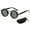 Black, variant on Xinwanna Adjustable Tint Polarized Sunglasses 1-9 Gear Round Glasses with ND Filter Lenses for Men UV Protection Eyewear for Beach Travel (Black)