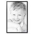 thumbnail image 2 of ArtToFrames 23" x 35" Satin Black Tall Picture Frame, 23x35 inch Black Wood Poster Frame (WOM-1852), 2 of 8