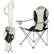 BAYUELSWU Folding Camping Chair, Portable Folding Chair with Cup Holder & Carry Bag for Outside Sports, Beach, Fishing, Hiking, Travel, Picnic, Backyard