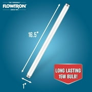 Flowtron BF-205 15W UV Black Light Replacement Bulb, CFL T-Shape for FC-4900, 2-Pack