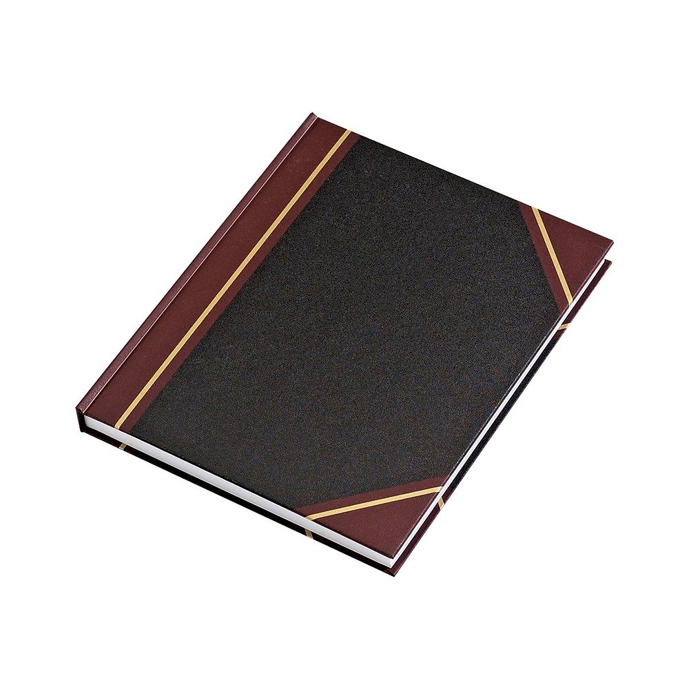 Staples Black Record Book 107/16" x 83/8" (18658/26510) 186581/26510