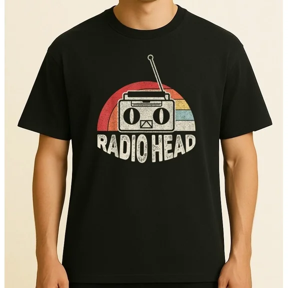 Vintage Retro Radiohead Music Band Graphic Unisex T-Shirt up to size 5XL