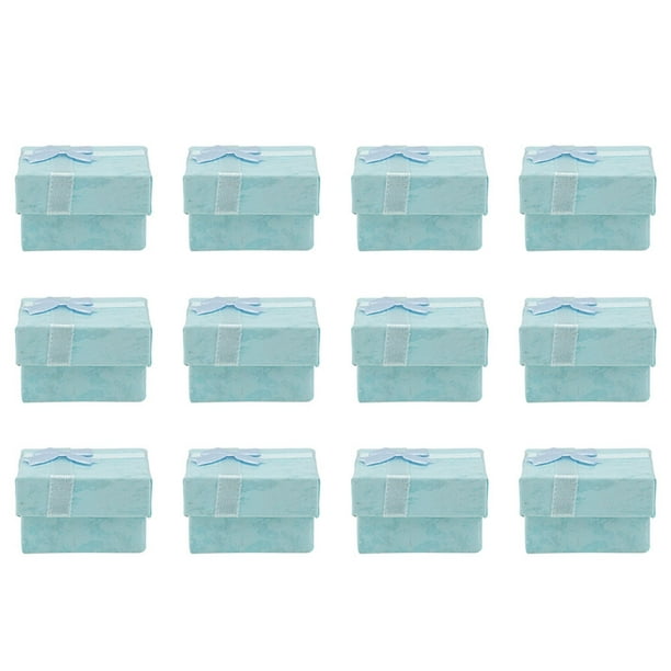 ColoMX Cuadros de embalaje de la pulsera de 12 unids Cajas de organización de joyas multipropósito