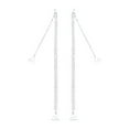 thumbnail image 1 of 1 Pair Rhinestone Bra Strap Invisible Shoulder Strap Adjustable Nonskid Bra Belt 1.8cm Hook, 1 of 8
