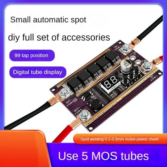K99 DIY Spot Welder Pen Portable 12V Small Automatic Welding Accessories Battery Control Mainboard