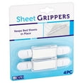 Evriholder Bed Sheet Grippers, Adjustable Sheet Suspenders Secure