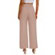 thumbnail image 3 of Gibobby pantalones de mezclilla para mujer Pantalones de pierna ancha de talle informales para mujer, pantalones de vestir de pierna recta con bolsillos (Rosa, L), 3 of 5