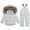 White, variant on Kids' $10 Under Snow Ski Sets for Kids Ski Jackets and Pants Boys Girls Snowsuit Snowboard Coat Outfits Warm Hooded Waterproof Windproof Insulated Save Big
