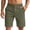 CB04_Army Green, variant on Resicozy Mens Flat Front Golf Shorts Casual Lightweight Solid Color Short with Pockets Stretch Wine S