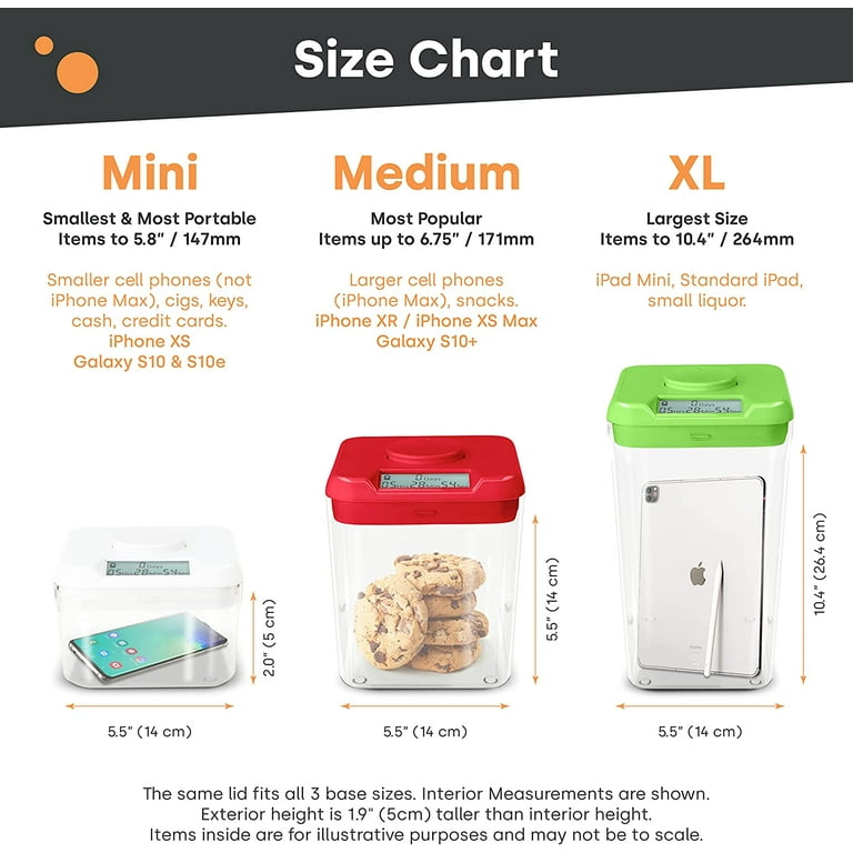 Amazon.co.jp: Kitchen Safe タイムロッキングコンテナ(XLサイズ
