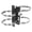 Silver, variant on Extinguishers Holder Fit Roll Cages Pipe 1.75 to 2Inch Easy Installation Quick Removal Design