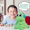 thumbnail image 3 of Dinosaur Piggy Bank for Kids, Large Capacity Creative Money Coin Bank, Plastic Shatterproof Cute Kids Piggy Bank for Boys Girls, Great Gifts for Birth, 3 of 4