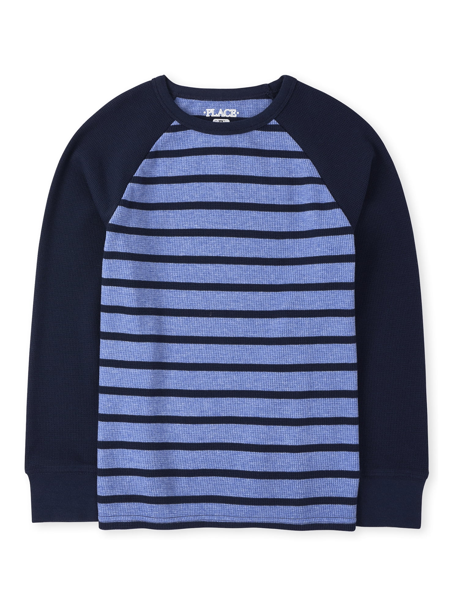 The Children's Place Boys 416 Long Sleeve Stripe Thermal