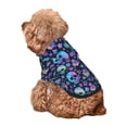thumbnail image 4 of Bingfone Skull flower cute Dog Clothes Hoodie, Pet Winter Coat,Puppy Sweatshirts for Small Dogs Boy Girl,Suitable for All Breeds-XX-Large, 4 of 6