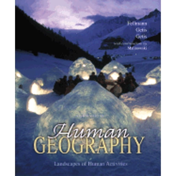 Human Geography with Online Learning Center (Olc) Password Card (Hardcover) by Jerome Donald Fellmann