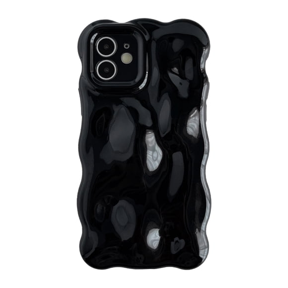 Funda Caseative para iPhone 12 Ondas de Agua Negra