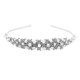 thumbnail image 1 of Diadema de diamantes de imitación para boda, corona de cristal y perlas de imitación para novia, damas de honor, Tiara, diadema, diseño Simple, cabello diario, 1 of 6