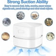 thumbnail image 2 of Cordless Desk Vacuum Cleaner - Mini USB Rechargeable Table Vacuum Cleaner, For Crumbs, Dust, Keyboard, Cars, 2 of 5